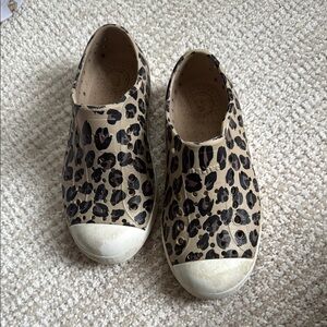 Native Shoes Brown and White Casual Sneakers